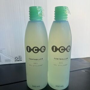 Set Of 2 NEW Joico Ice Controller Gel Stylist 300ml‎ Bottle Full Size 10 Oz